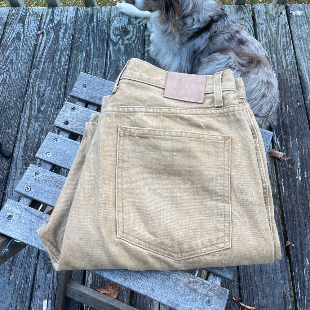 B Sides High-Rise Wide Leg Jeans size 31